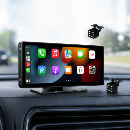 Écran CarPlay 10,26 pouces vue rapprochée des détails